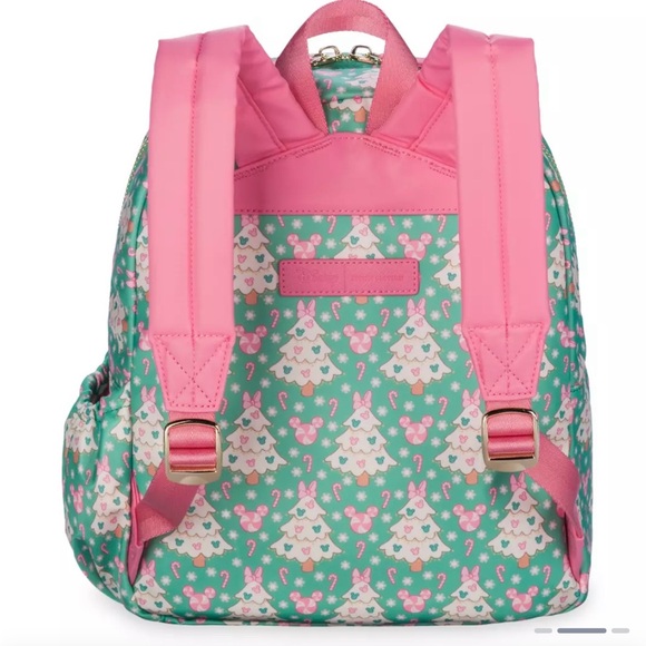 NWT Stoney Clover Lane Mickey and Minnie Mouse Icon Holiday Backpack - Picture 6 of 6